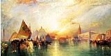Thomas Moran Famous Paintings - The Gate of Venice